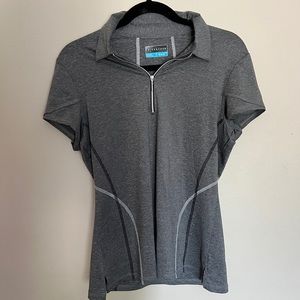 PGA Tour Gray Golf Polo